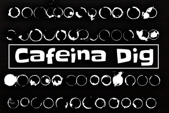 Adding Character to Branding with Cafeina Dig Font