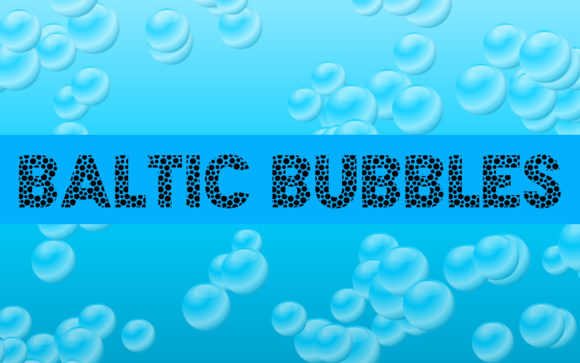 Baltic Bubbles: A Playful Display Font for Scroll-Stopping Marketing