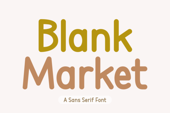 Blank Market: The Sans Serif Font for Scroll-Stopping Visuals