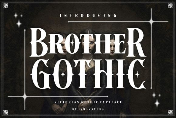 Brother Gothic: A Bold Typeface for Modern Brand Identity