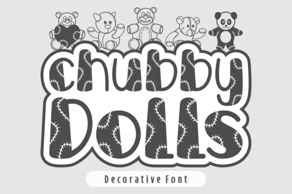 Chubby Dolls: The Playful Typeface for High-Impact Campaigns