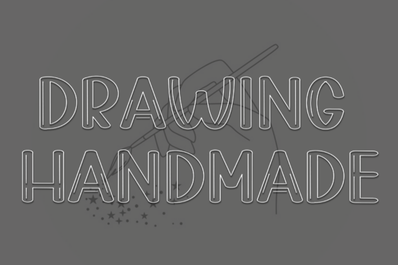 Drawing Handmade Font: A Soft Typeface for Editorial Design