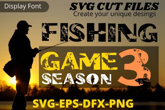 Fishing Game Font: A Creative Typeface for Crafters