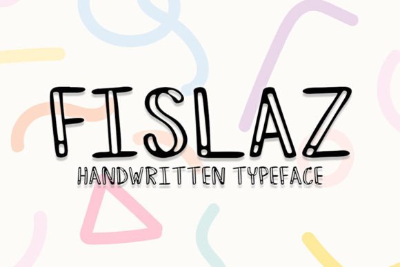 Fislaz: A Handwritten Font for Authentic Editorial Design