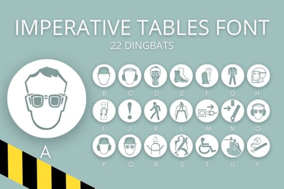 Imperatives Tables: A Dingbats Font for Editorial Impact