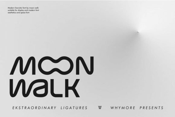 Moon Walk: The Minimalist Typeface for Clear Campaigns