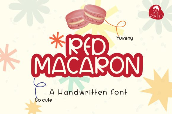 Red Macaron Font: A Sweet Typeface for Web Design