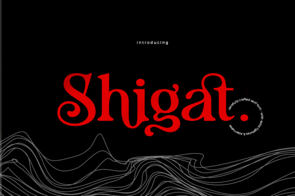 Shigat: The Serif Font That Elevates Your Brand Story