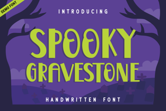 Spooky Gravestone Demo Font Review for Web Design