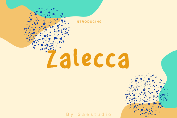 Zalecca Font: A Dynamic Typeface for Web Headers